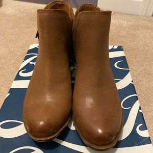 Brown Booties - Lucky Brand